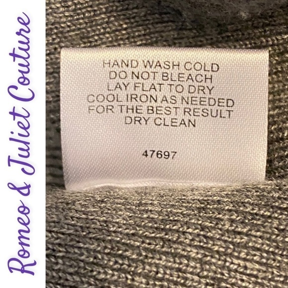 ROMEO & JULIET COUTURE Tiered Sleeve Mini Sweater Dress, Size Medium - Picture 5 of 7